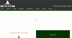 Desktop Screenshot of filertownship.com
